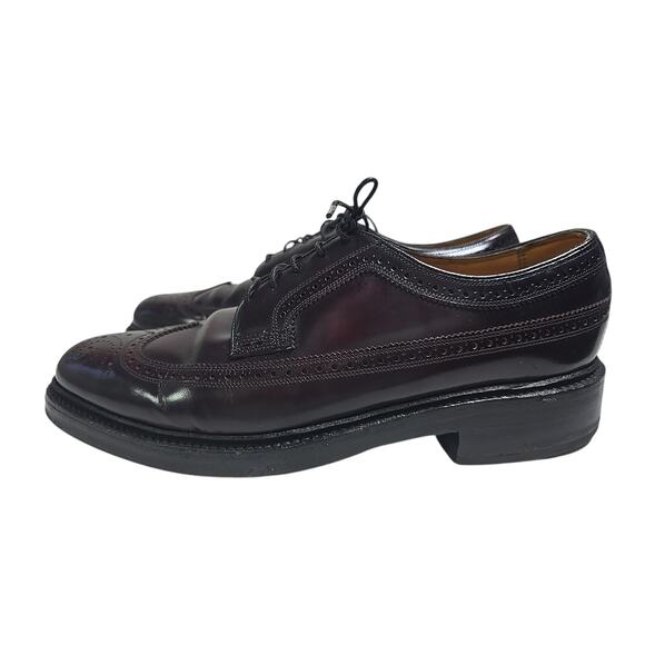 Vintage Florsheim Royal Imperial 97628 Kenmoor Wingtip Longwing Shoes 8.5 D main image 9